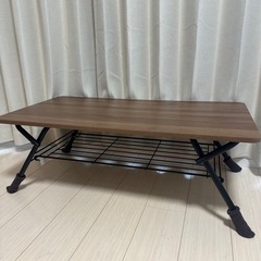 ニトリ　折りたたみ　テーブルの画像