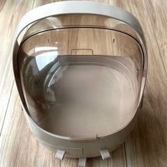 化粧品収納ボックス透明カーバ付