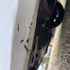 ノア80のバンパー割れ