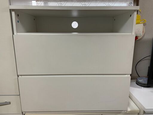 ニトリで買ったテレビなどおける収納多めの棚