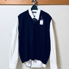 立花高等学校　男子　制服一式　学校指定カバンの画像