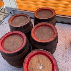 ビール(ワイン風)木製樽 置物 インテリア⭐️【本物志向】無くなり次第