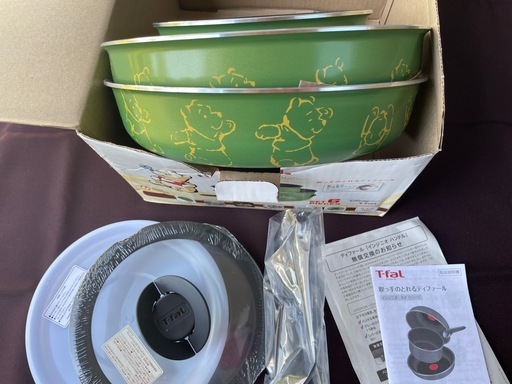 （お話中
）T-fa Lティファール　インジニオ・ネオ　6点セット未使用品　プーさん　ガス火用