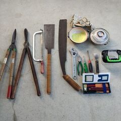 ノコギリ、工具他