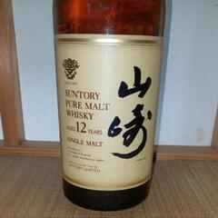  山崎 サントリーピュアモルト ウイスキー 12年 750ml SUNTORY　未開封　希少品の画像