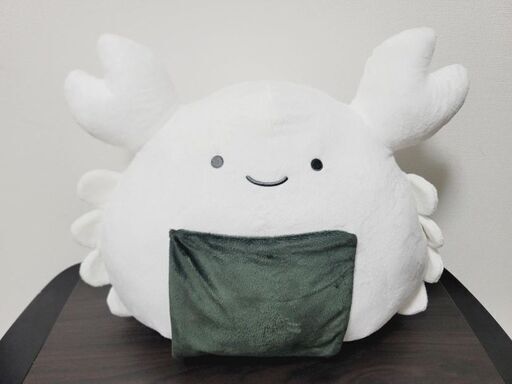【新品タグ付き】なんでもいきもの 超BIGぬいぐるみ かにぎり