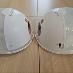 【美品】MOMCOZY M5　ウェアラブル　電動搾乳器　保存パック付きの画像