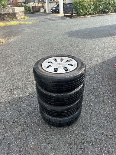 トヨタ純正ホイールタイヤセット