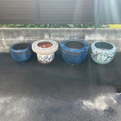 火鉢4個まとめていかがでしょうか？