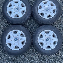 ブリヂストン ブリザックVRX3 185/70R14 4本 鉄ホ...