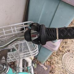 子供用自転車 女の子 変速ギヤ付き パンクしてませんので即ノリ多分可 24インチ アサヒ お掃除だけお願いします 現状渡し の画像
