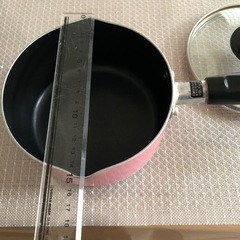 ガス専用鍋、使用感ありの画像