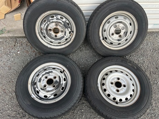 エブリィ  スクラム　クリッパー　バン用　ホイール　タイヤ付き　2023年