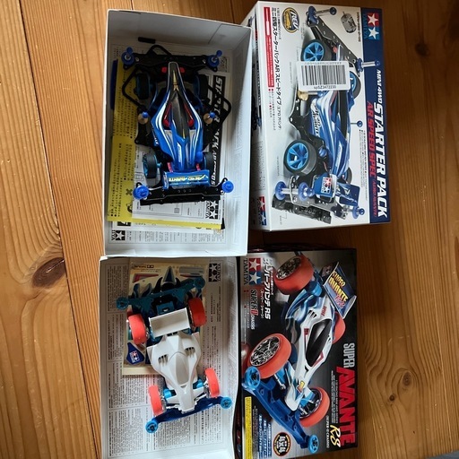 【商談中】ミニ四駆2台＆立体コース の3点セット