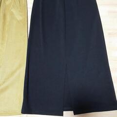 (d)新品未使用　Lサイズ　3点セット　スカート　秋冬物　の画像