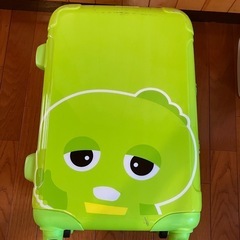 ガチャピン　スーツケース