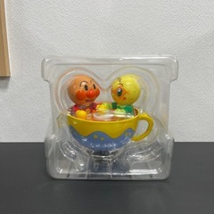 新品箱無　アンパンマン&メロンパンナちゃん オルゴールフィギュア...