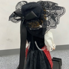 フランス人形　ビスクドール　金髪碧眼　身長41cmの画像