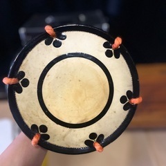 美品豪華高級　小鼓　豪華金蒔絵鼓　和太鼓　楽器　締め太鼓　日本伝統芸能ケース付きの画像