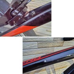 中古自転車 2×8段変速 465MM ロードバイク軽整備済み 防犯登録対応 町田市 相模原市 MM478の画像