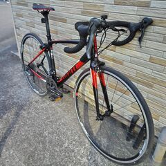 中古自転車 2×8段変速 465MM ロードバイク軽整備済み 防犯登録対応 町田市 相模原市 MM478の画像
