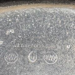 RWP ウィルトン アルメタル アカンサス ラージ ピューター サービングトレイ Made in USAの画像