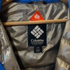 Columbiaのダウンの画像