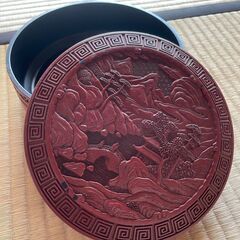 【値下済み】村上堆朱？　入れ物