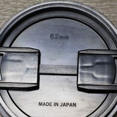 ニコン　キャップとフイルター　62ミリの画像
