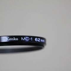 ニコン　キャップとフイルター　62ミリの画像