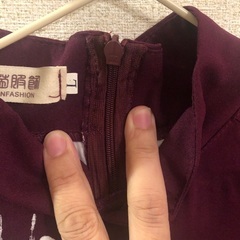 ベトナム風ドレスLサイズ　未使用の画像