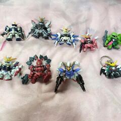 ガンダム　ガシャポン　SEEDデスティニーなど９体セット