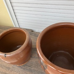 壺　梅　大根など漬ける壺❣️希少品‼️レトロ#
の画像