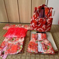 宮参り、初節句用着物（値下げしました）
