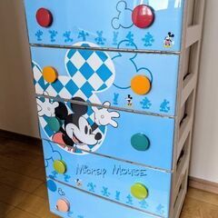 子ども用５段チェスト（ディズニー）