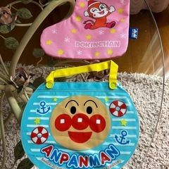 ビニールバッグ・巾着　アンパンマン・ドキンちゃん　サイズはハガキ...