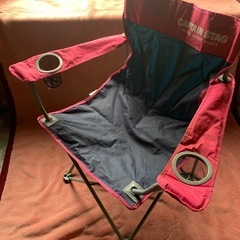 キャンプ用折りたたみイス　ペアセット