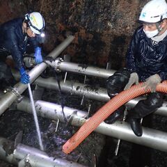 土日祝休み♪残業月15時間程度♪プライベートを充実させたい方♪下水道維持管理における現場作業員募集中！の画像