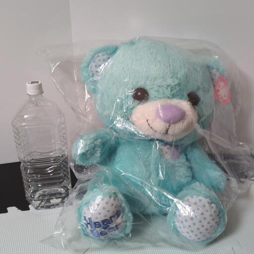 新品未使用 ぬいぐるみ（Heartベア）:  受け取りに来れる方お待ちしております。
