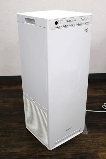 【ジモ取引終了12/21】≪ZS56ジ限≫通電OK ダイキン 加湿ストリーマ空気清浄機 MCK55WKS-W 2019年製 ホワイト 屋内用 適用床面積/25畳 空調/加湿器 現状品