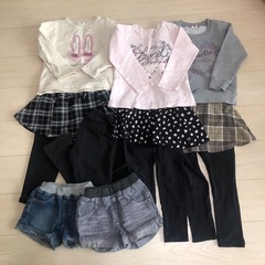 【お値下げ】女の子110センチ　まとめ売りの画像