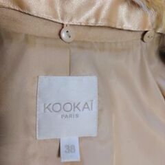 KOOKAI（クーカイ）　コート　ベージュの画像