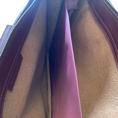 ZARA TRAFALUC ザラ 革ショルダーバッグ 手提げ 2way 赤　レッドの画像