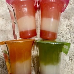 ジュレパフェ　フルーツジュレの画像