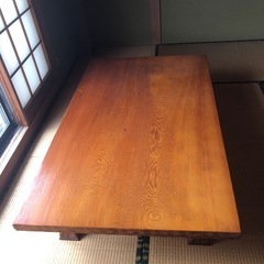 屋久杉　家具つくえ