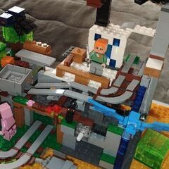 マインクラフト　レゴ互換ブロックセットの画像