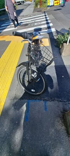 【リサイクルショップどりーむ鹿大前店】No.1725　自転車　ハマー　切り替え付き・ライト・カゴ付・カギ付き　お買い得品　写真参照