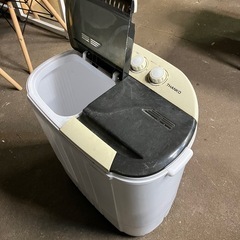 ［希少］小型二槽式洗濯機2022年製