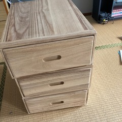 決まりました　ウッドボックス3点セットの画像
