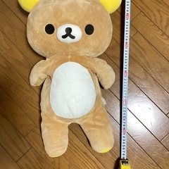 リラックマぬいぐるみ60センチの画像